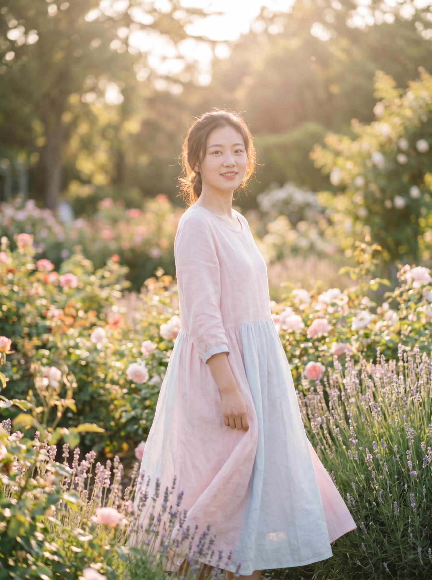 中国男同gv美图：清新自然美少女写真